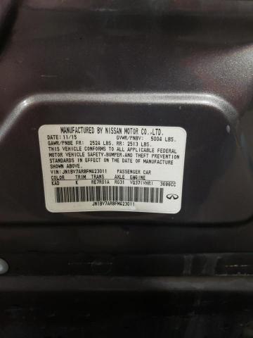 Продажа на аукционе авто 2015 Infiniti Q50 Base, vin: JN1BV7AR8FM423011, номер лота: 66093783