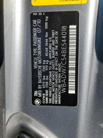 Aukcja sprzedaży 2011 Bmw 328 I Sulev, vin: WBADW7C54BE544018, numer aukcji: 65611803