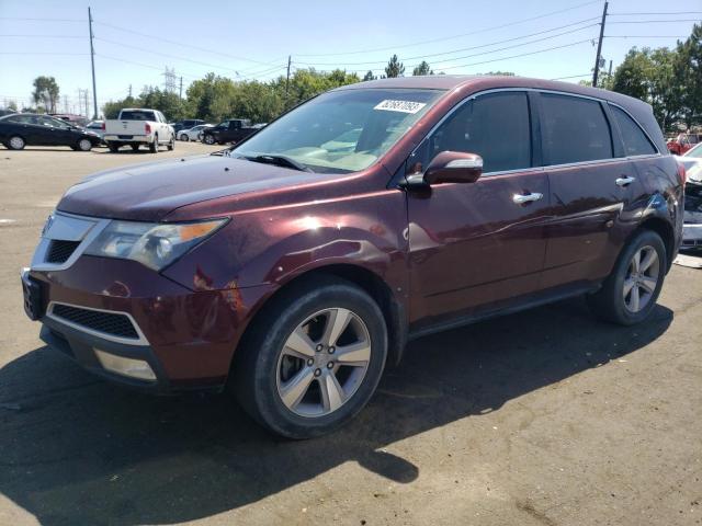 62687093 :رقم المزاد ، 2HNYD2H31CH520560 vin ، 2012 Acura Mdx Technology مزاد بيع
