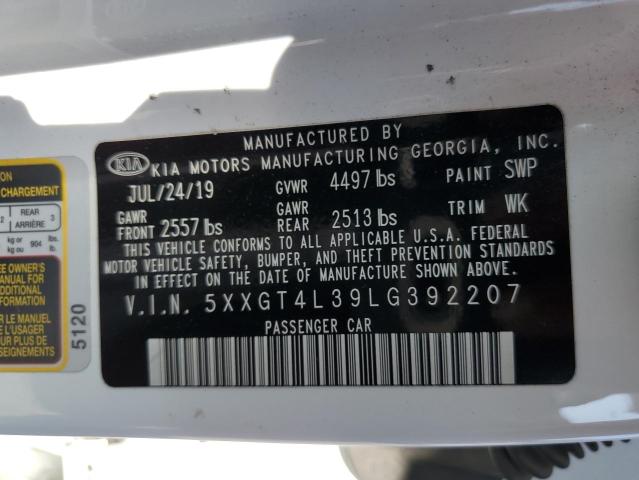 Aukcja sprzedaży 2020 Kia Optima Lx, vin: 5XXGT4L39LG392207, numer aukcji: 63762063