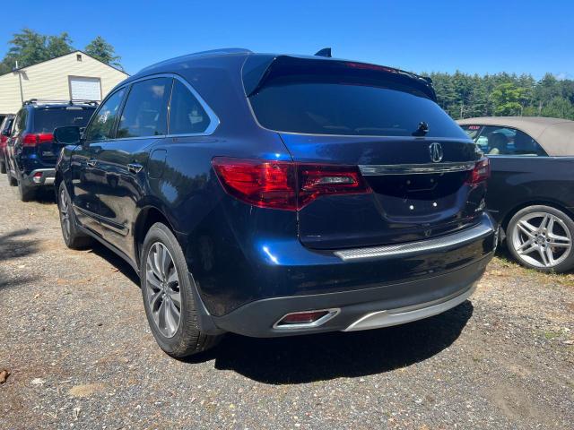 65497823 :رقم المزاد ، 5FRYD4H43GB015561 vin ، 2016 Acura Mdx Technology مزاد بيع