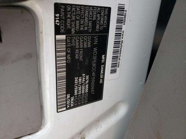 65430993 :رقم المزاد ، WD3PE8CC4F5960447 vin ، 2015 Mercedes-benz Sprinter 2500 مزاد بيع