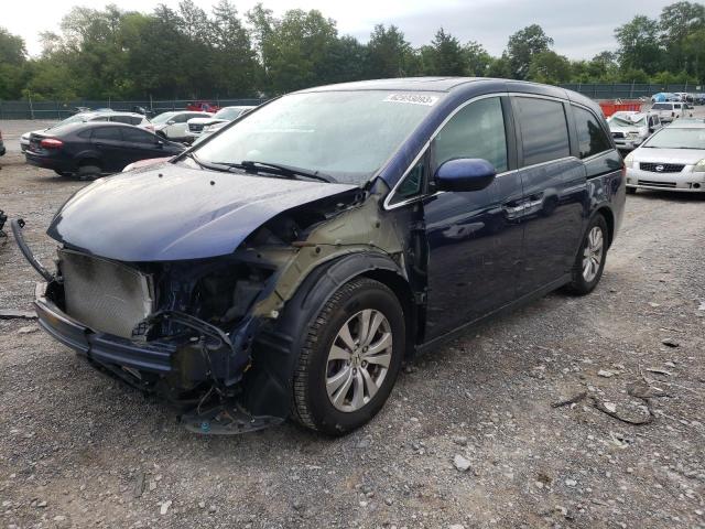 2014 Honda Odyssey Exl მანქანა იყიდება აუქციონზე, vin: 5FNRL5H64EB130392, აუქციონის ნომერი: 62993093