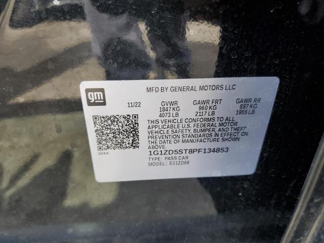 Продажа на аукционе авто 2023 Chevrolet Malibu Lt, vin: 1G1ZD5ST8PF134853, номер лота: 64495953