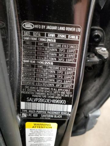Продажа на аукционе авто 2014 Land Rover Range Rover Evoque Pure Plus, vin: SALVP2BG3EH896903, номер лота: 65651023