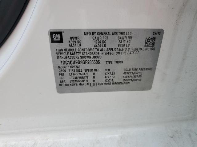 Продаж на аукціоні авто 2016 Chevrolet Silverado C2500 Heavy Duty, vin: 1GC1CUEG3GF286586, номер лоту: 61482473