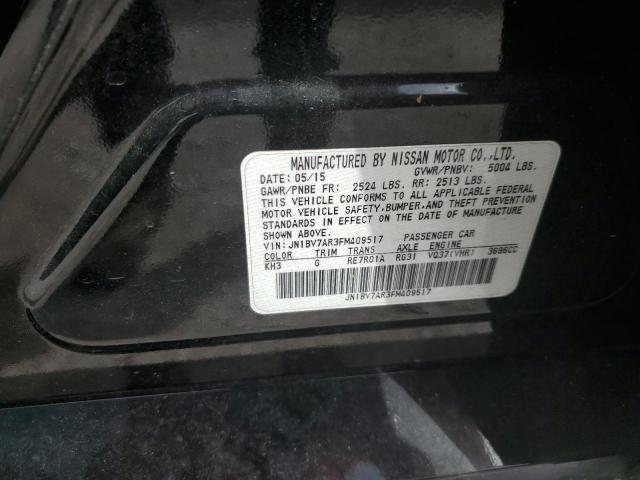 Aukcja sprzedaży 2015 Infiniti Q50 Base, vin: JN1BV7AR3FM409517, numer aukcji: 63924163
