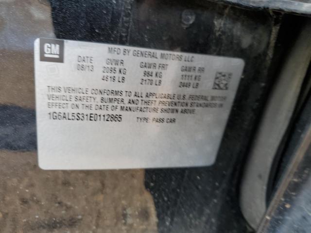 Aukcja sprzedaży 2014 Cadillac Ats Premium, vin: 1G6AL5S31E0112865, numer aukcji: 62416013