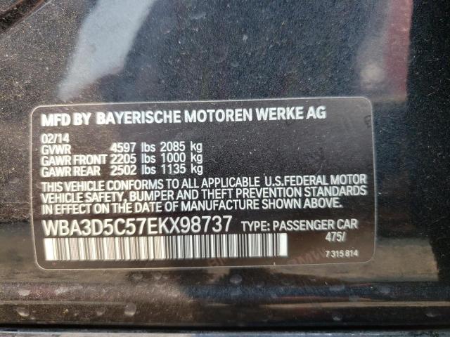 Aukcja sprzedaży 2014 Bmw 328 D Xdrive, vin: WBA3D5C57EKX98737, numer aukcji: 63585413
