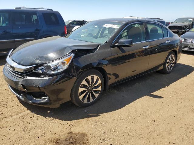 2017 Honda Accord Hybrid მანქანა იყიდება აუქციონზე, vin: JHMCR6F37HC018382, აუქციონის ნომერი: 64102753