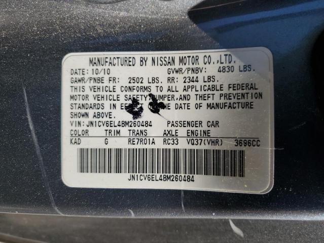 Aukcja sprzedaży 2011 Infiniti G37, vin: JN1CV6EL4BM260484, numer aukcji: 63055643