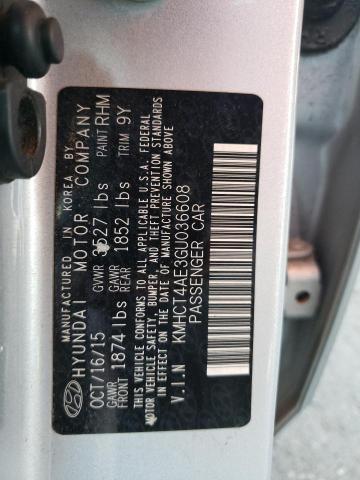 Продажа на аукционе авто 2016 Hyundai Accent Se, vin: KMHCT4AE3GU036608, номер лота: 65611113