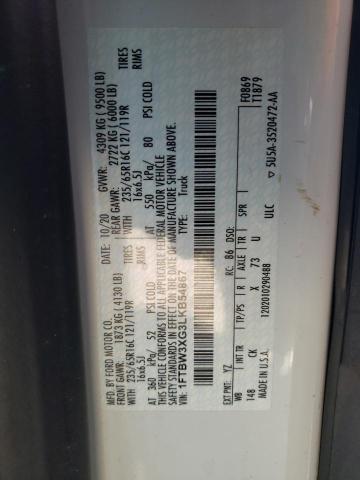 Aukcja sprzedaży 2020 Ford Transit T-350, vin: 1FTBW3XG3LKB54867, numer aukcji: 65626973