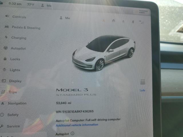 65050093 :رقم المزاد ، 5YJ3E1EA8KF436265 vin ، 2019 Tesla Model 3 مزاد بيع