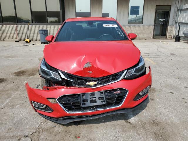 2017 Chevrolet Cruze Lt მანქანა იყიდება აუქციონზე, vin: 1G1BE5SMXH7260618, აუქციონის ნომერი: 60642493