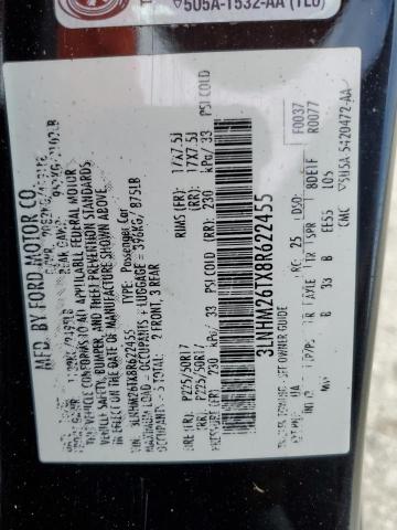 Продаж на аукціоні авто 2008 Lincoln Mkz, vin: 3LNHM26TX8R622455, номер лоту: 64530083