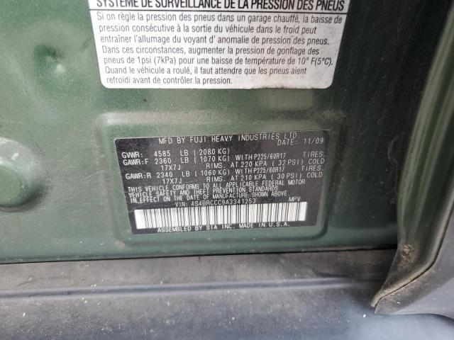 Продаж на аукціоні авто 2010 Subaru Outback 2.5i Premium, vin: 4S4BRCCC9A3341253, номер лоту: 62124533