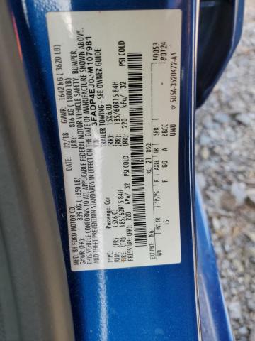 Aukcja sprzedaży 2018 Ford Fiesta Se, vin: 3FADP4EJ0JM107981, numer aukcji: 64313553