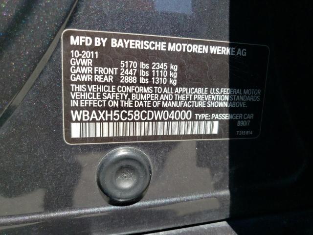 Aukcja sprzedaży 2012 Bmw 528 Xi, vin: WBAXH5C58CDW04000, numer aukcji: 65677443