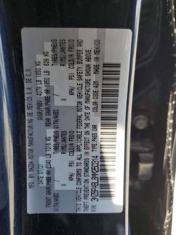 Продажа на аукционе авто 2021 Mazda 3 Select, vin: 3MZBPABL8MM250314, номер лота: 63013593