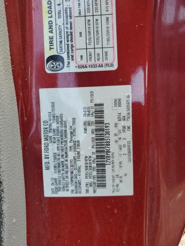 64552203 :رقم المزاد ، 1ZVBP8CF8B5130193 vin ، 2011 Ford Mustang Gt مزاد بيع