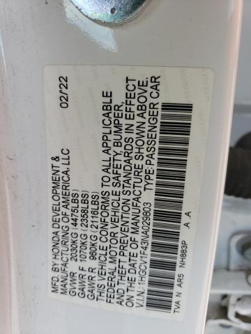 Продаж на аукціоні авто 2022 Honda Accord Sport Se, vin: 1HGCV1F43NA029803, номер лоту: 63329823