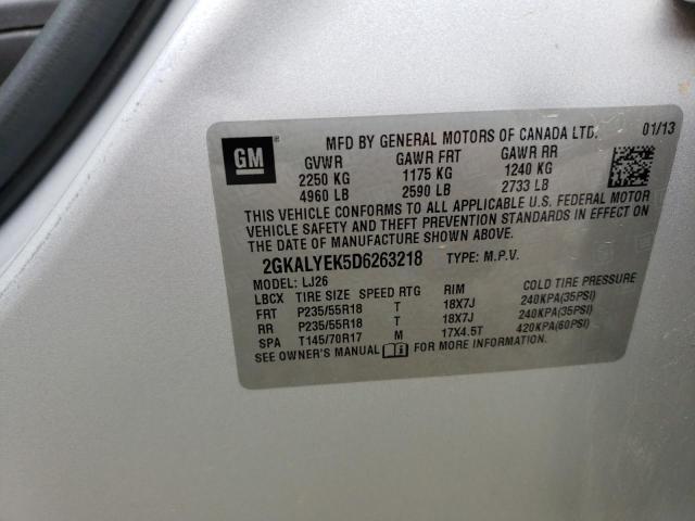 Aukcja sprzedaży 2013 Gmc Terrain Denali, vin: 2GKALYEK5D6263218, numer aukcji: 61353603