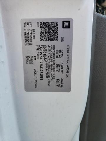 Aukcja sprzedaży 2021 Gmc Savana G2500, vin: 1GTW7AF77M1271881, numer aukcji: 63207063