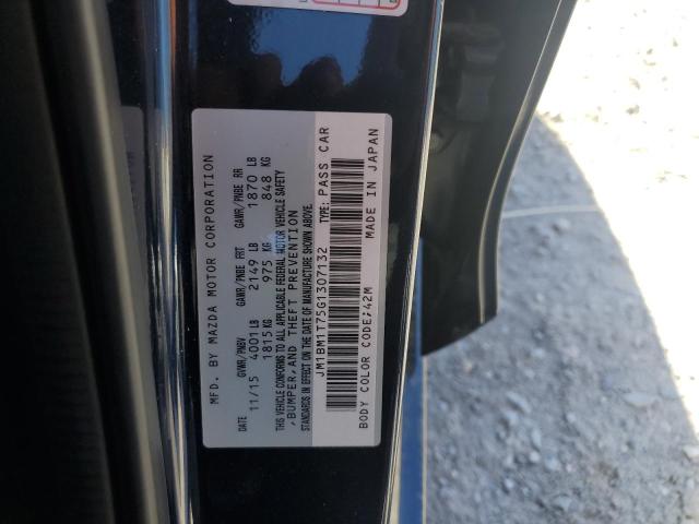 2016 Mazda 3 Sport მანქანა იყიდება აუქციონზე, vin: JM1BM1T75G1307132, აუქციონის ნომერი: 66049563