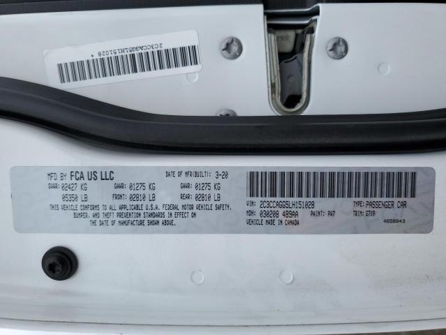 65721233 :رقم المزاد ، 2C3CCAGG5LH151028 vin ، 2020 Chrysler 300 S مزاد بيع