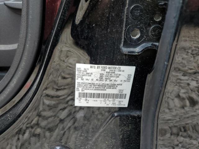 2011 Ford Edge Sel მანქანა იყიდება აუქციონზე, vin: 2FMDK3JC2BBB48606, აუქციონის ნომერი: 61906273