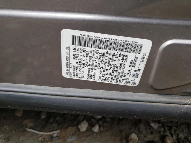2012 Nissan Murano Crosscabriolet მანქანა იყიდება აუქციონზე, vin: JN8AZ1FY3CW100225, აუქციონის ნომერი: 63214513