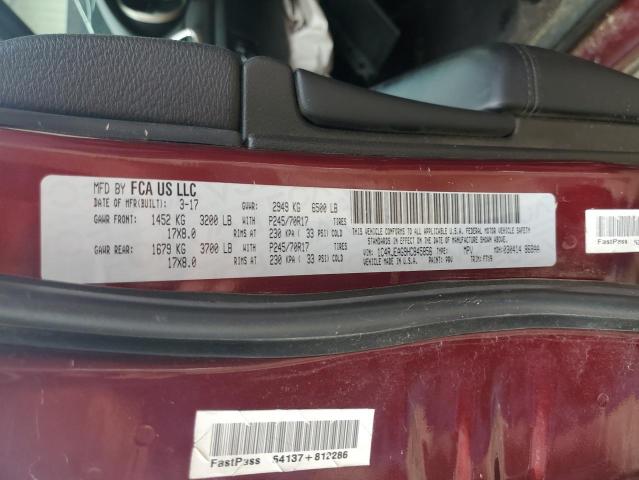 Продаж на аукціоні авто 2017 Jeep Grand Cherokee, vin: 1C4RJEAG9HC845856, номер лоту: 66807884