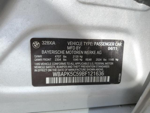 Aukcja sprzedaży 2011 Bmw 328 Xi Sul, vin: WBAPK5C59BF121636, numer aukcji: 67252614
