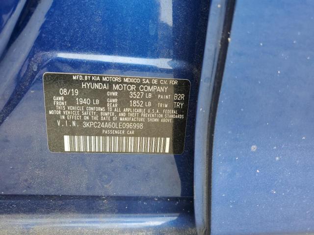 Продажа на аукционе авто 2020 Hyundai Accent, vin: 3KPC24A60LE096998, номер лота: 68581874