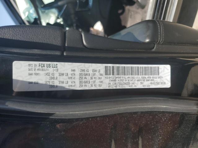 Продажа на аукционе авто 2018 Jeep Grand Cherokee, vin: 1C4RJFBG6JC246259, номер лота: 69101984