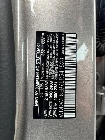 Aukcja sprzedaży 2020 Mercedes-benz C 300 4mat, vin: WDDWF8EB6LR541528, numer aukcji: 68435064