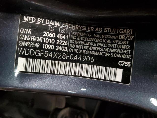 Продажа на аукционе авто 2008 Mercedes-benz C 300, vin: WDDGF54X28F044906, номер лота: 65298214
