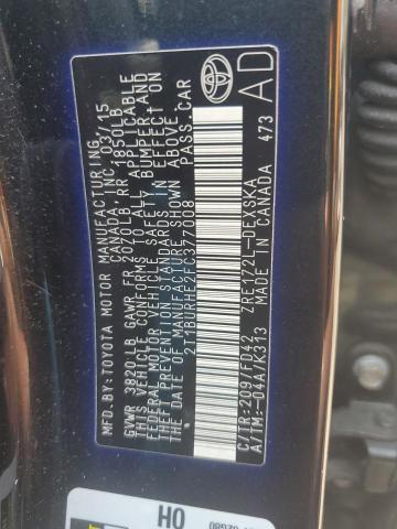 65529104 :رقم المزاد ، 2T1BURHE2FC377008 vin ، 2015 Toyota Corolla مزاد بيع