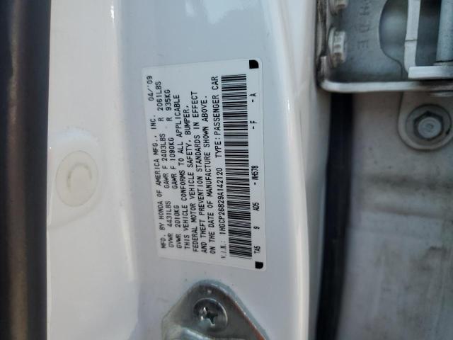 66038614 :رقم المزاد ، 1HGCP26829A142120 vin ، 2009 Honda Accord مزاد بيع