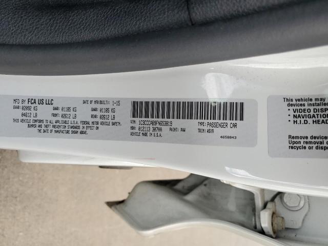 2015 Chrysler 200 Limite მანქანა იყიდება აუქციონზე, vin: 1C3CCCAB9FN653819, აუქციონის ნომერი: 67907144