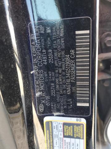 67882464 :رقم المزاد ، KNAGT4L34G5119084 vin ، 2016 Kia Optima Lx مزاد بيع