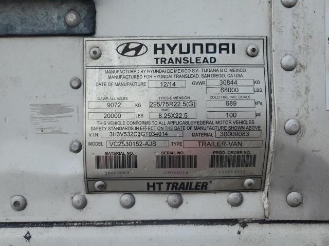 Продаж на аукціоні авто 2016 Hyundai Trailer, vin: 3H3V532C3GT034014, номер лоту: 69245144