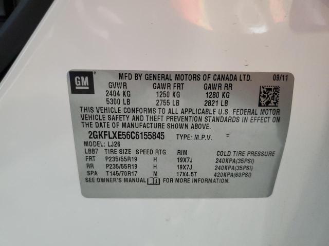 2012 Gmc Terrain მანქანა იყიდება აუქციონზე, vin: 2GKFLXE56C6155845, აუქციონის ნომერი: 66295324