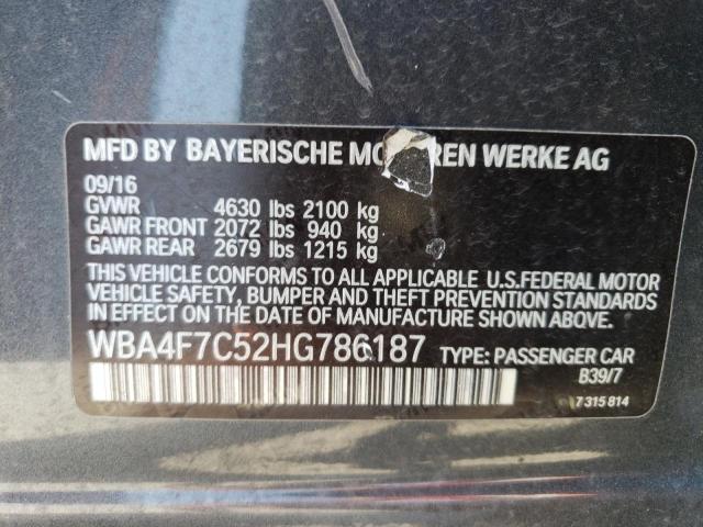 Продаж на аукціоні авто 2017 Bmw 430i, vin: WBA4F7C52HG786187, номер лоту: 68379914