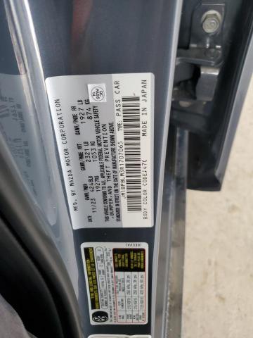 2024 Mazda 3 მანქანა იყიდება აუქციონზე, vin: JM1BPBLM3R1707065, აუქციონის ნომერი: 66769484