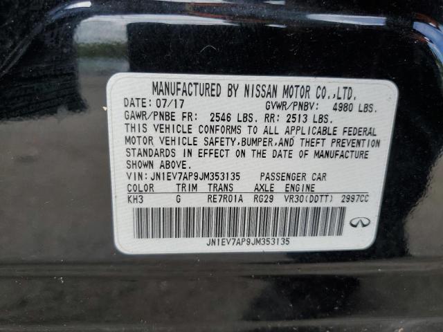 Aukcja sprzedaży 2018 Infiniti Q50, vin: JN1EV7AP9JM353135, numer aukcji: 68935014