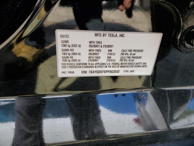 68731215 :رقم المزاد ، 7SAYGDEF6PF863550 vin ، 2023 Tesla Model Y مزاد بيع