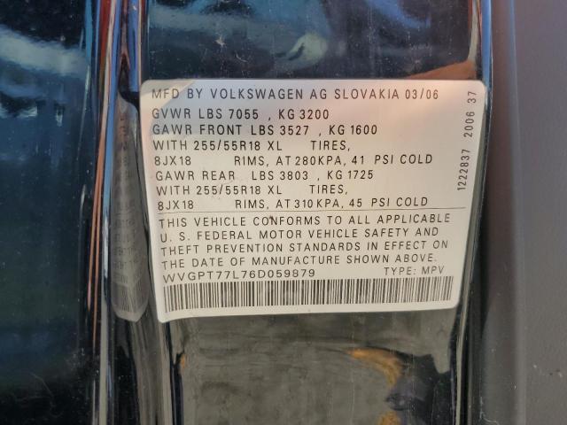 Aukcja sprzedaży 2006 Volkswagen Touareg Td, vin: WVGPT77L76D059879, numer aukcji: 67464575