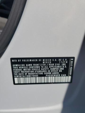 Продажа на аукционе авто 2017 Volkswagen Jetta, vin: 3VW2B7AJ1HM279984, номер лота: 69058475